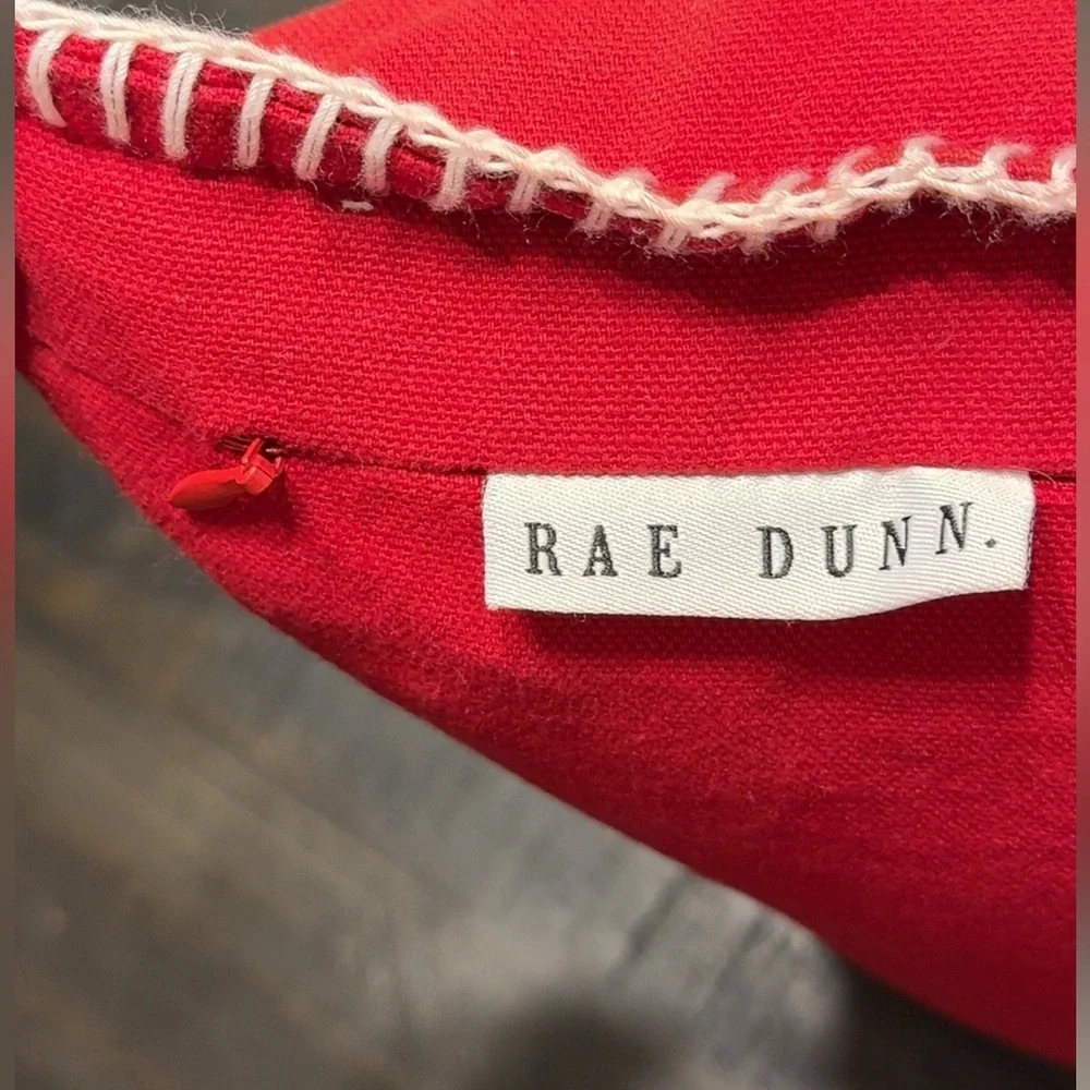 Rae Dunn Christmas Holiday Seasonal ‘NOEL’ Red Accent Throw Pillow Cover